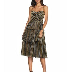 dress the population kathy tier dress